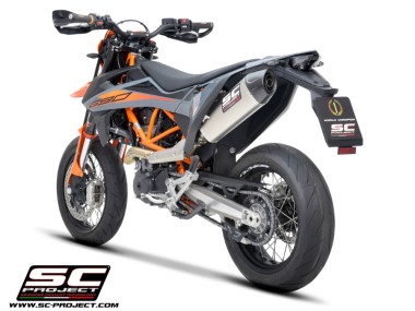 SC PROJEC 690 SMC R / 690 Enduro R T X-Plorer II GT titanium exhaust