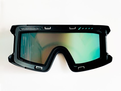 light tint, dual layer lenses with anti-fog insert